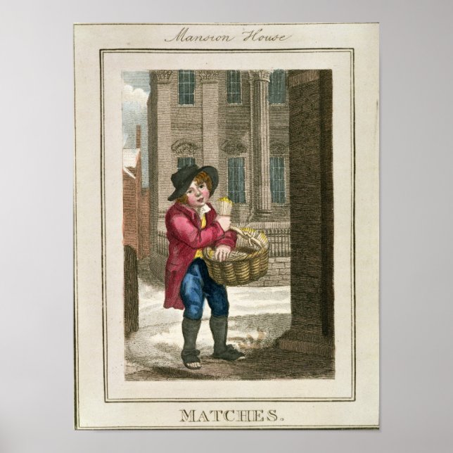 Poster Matches, Maison de Maisons (Devant)