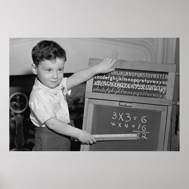 Poster Math Is Easy (Devant)