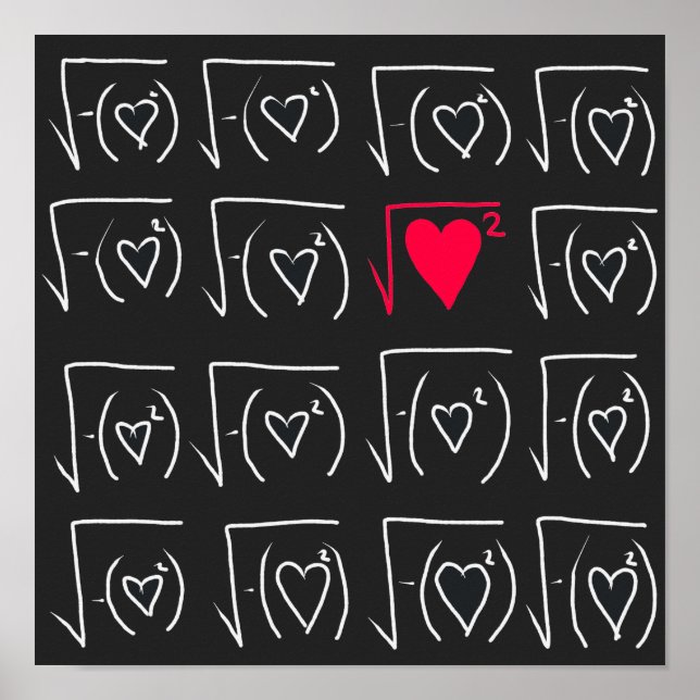 Poster Math romance geek : trouver un véritable amour (Devant)