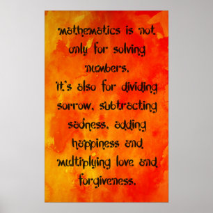 Poster Mathématiques