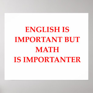 Poster mathématiques