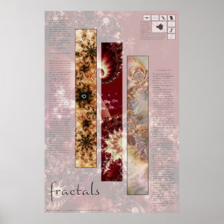 Poster Mathématiques et art fractal