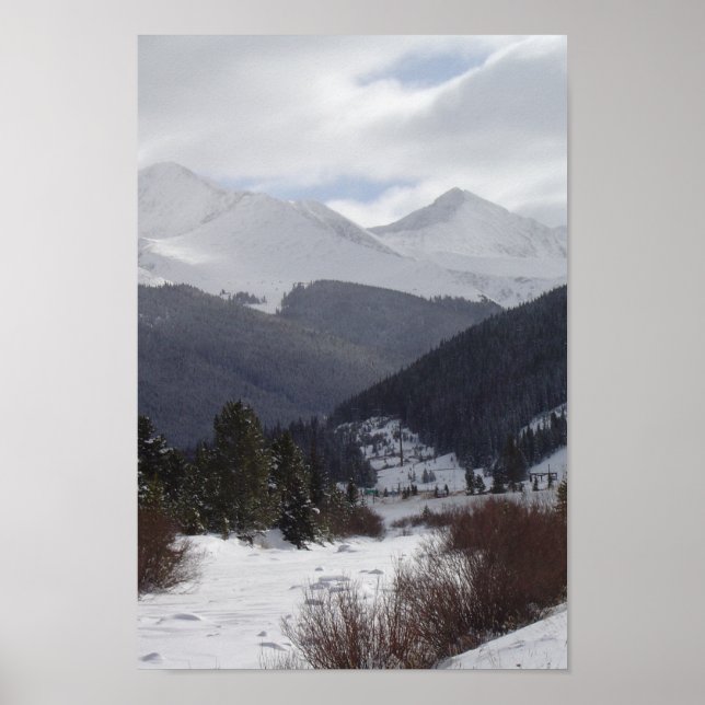 Poster Matin d'hiver (Devant)