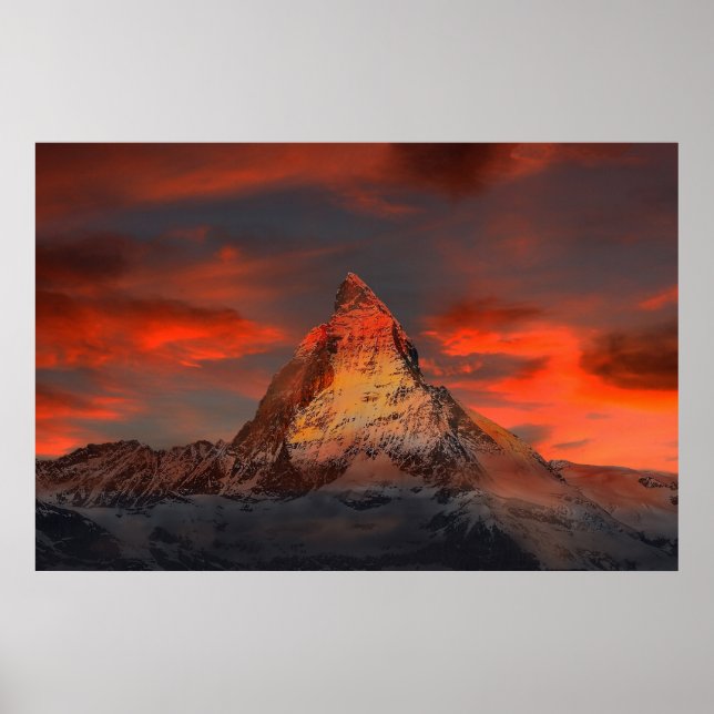 Poster Matterhorn (Devant)