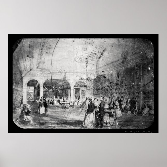 Poster Matthew Brady Daguerreotype 1854 (Devant)