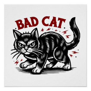 Poster Mauvais Chat