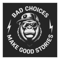 Mauvais Choix de Singe Font de Bonnes Histoires Hu