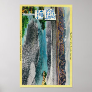 Poster Mauvaise eau au monument national de la vallée de 