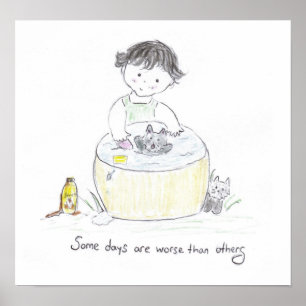 Poster Mauvaise journée