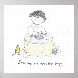 Poster Mauvaise journée