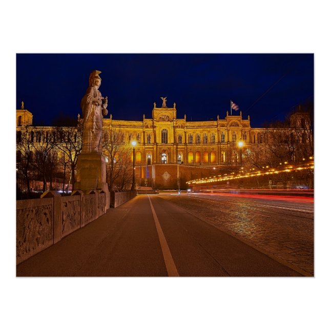 Poster Maximilianeum Munich (Devant)