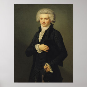 Poster Maximilien de Robespierre 1791