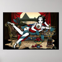 Poster "Mayet" de la déesse égyptienne Maat Angel