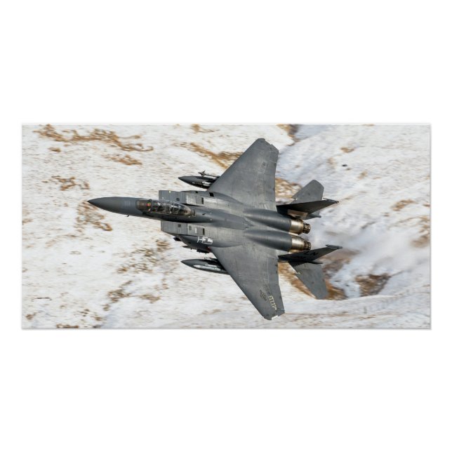 Poster McDonnell Douglas F-15 Eagle (Devant)