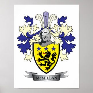 Poster McMillan Family Crest