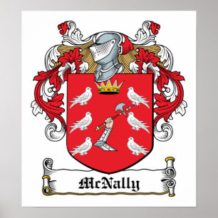 Poster McNally Family Crest