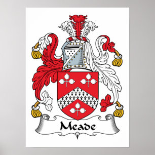 Poster Meade Family Crest