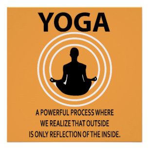 Poster Méditation yoga Yoga