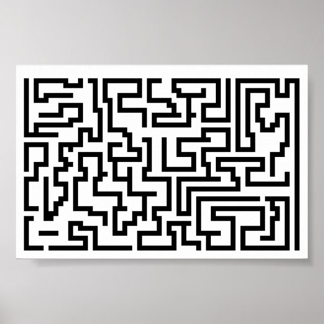 Poster Mega Maze (Devant)