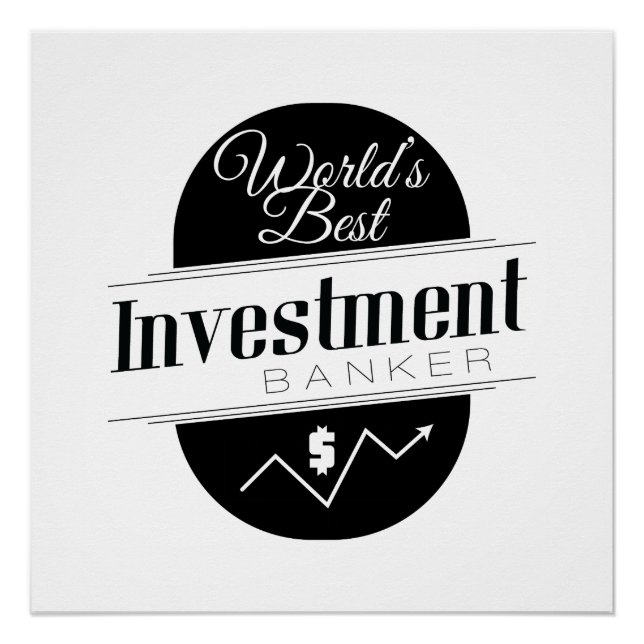 Poster Meilleur banquier d'investissement au monde (Devant)