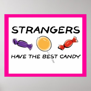 Poster Meilleur Bonbon Drôle d'Affiche pour Inconnus