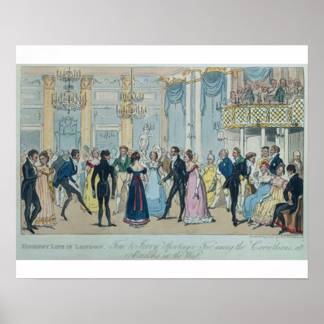 Poster Meilleure vie à Londres : Tom et Jerry 'Sporting a (Devant)