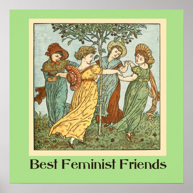 Poster Meilleures amies féministes (Devant)