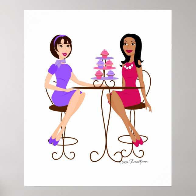 Poster Meilleurs amis et gâteaux (Devant)