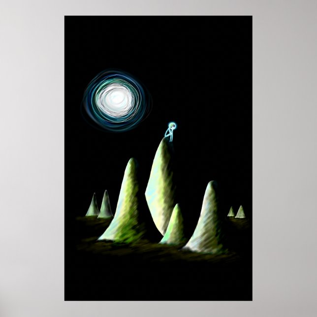 Poster Melancholy Hill (1st Edition) (Devant)