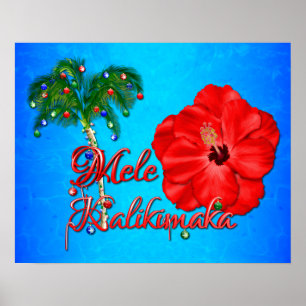 Poster Mele Kalikimaka