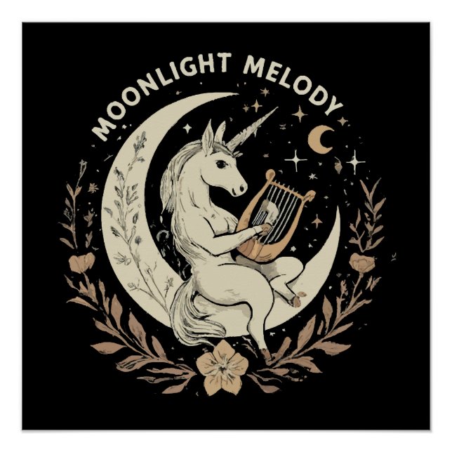 Poster Mélodie au clair de lune (Devant)