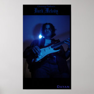 Poster Mélodie foncée de Christine Feehan de ~ de Dayan