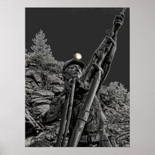 Poster Mémorial de la mine d'argent Sunshine - Kellogg Id