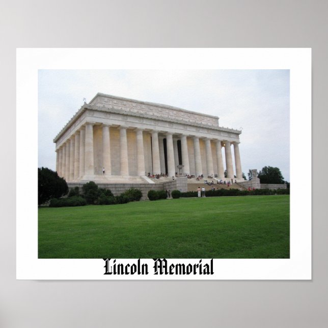 Poster Mémorial de Lincoln (Devant)