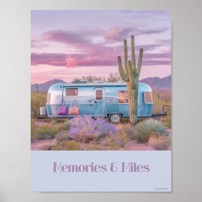 Poster Memories & Miles (Devant)
