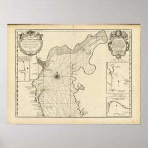 Poster Mer Caspienne et l'Asie