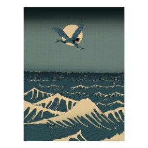 Poster Mer du Japon