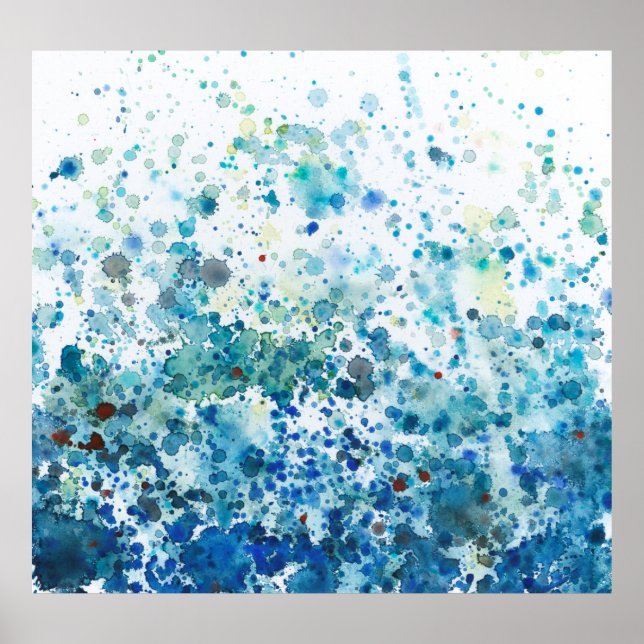 Poster Mer Speckée I (Devant)