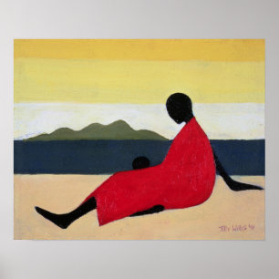 Poster Mère et enfant 1991
