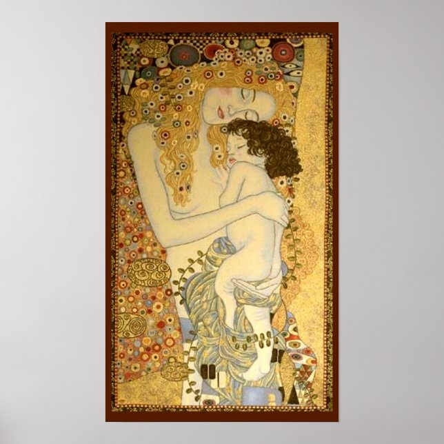 Poster Mère et enfant par Klmit (Devant)