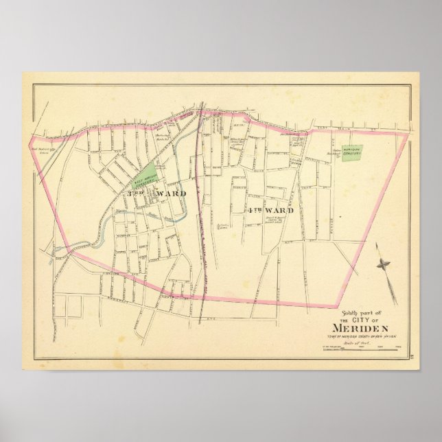 Poster Meriden sud (Devant)