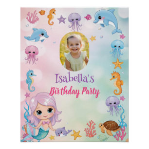 Poster Mermaid 1ère photo Oneder Ocean anniversaire