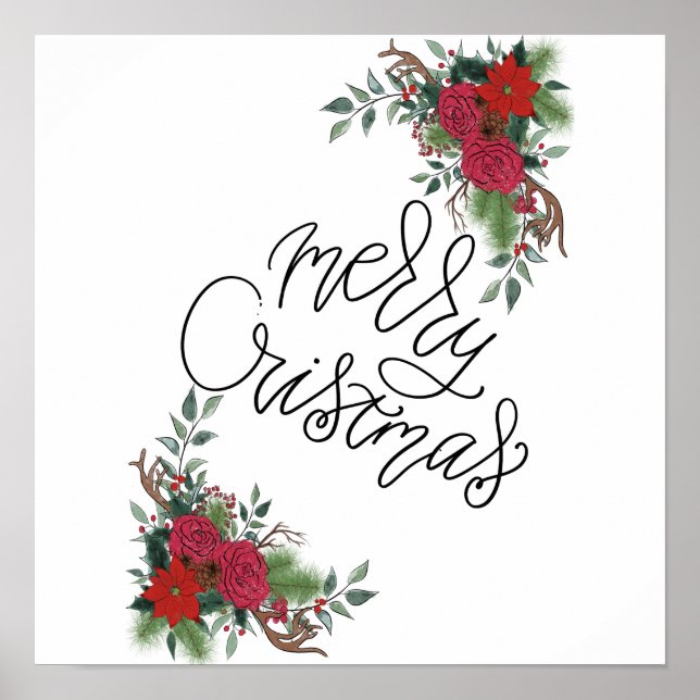 Poster Merry Christmas (Devant)