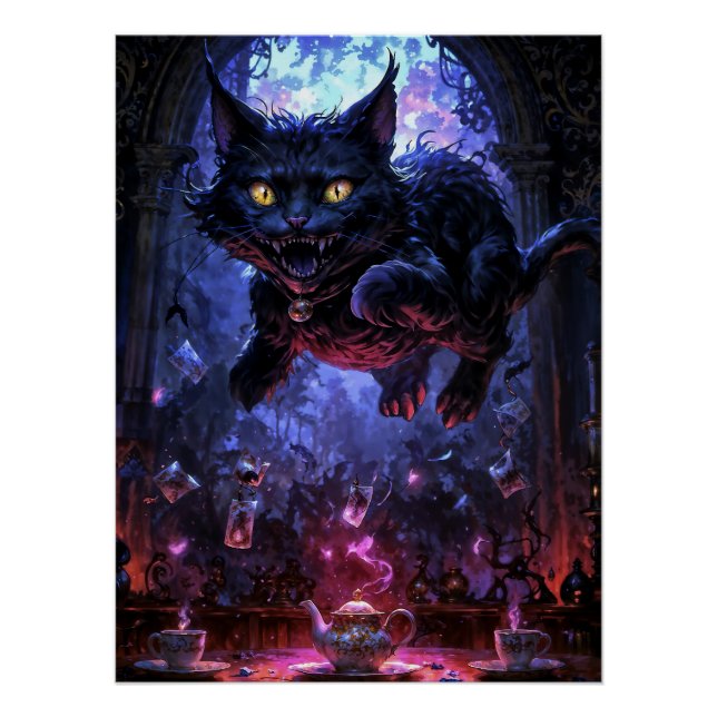Poster Merveilleux Monde de Néon (Devant)