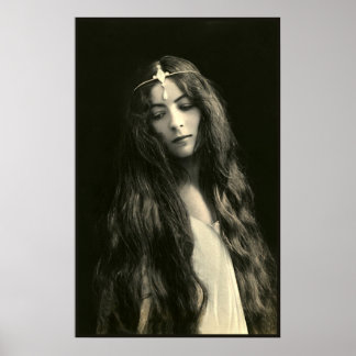 Poster Mes cheveux sont très longs