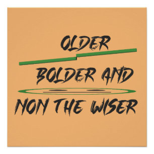 Poster Message de plaisanterie sur les graphiques et les 