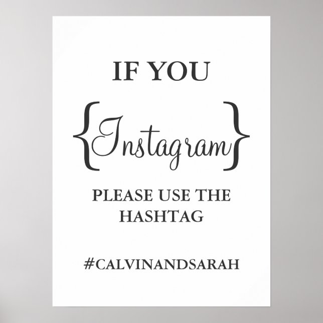 Poster - Message Instagram (Devant)