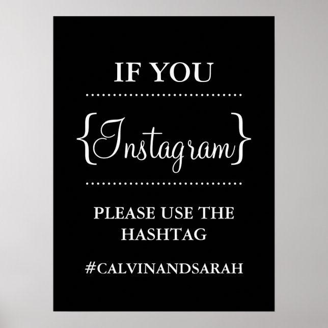 Poster - Message Instagram (Devant)