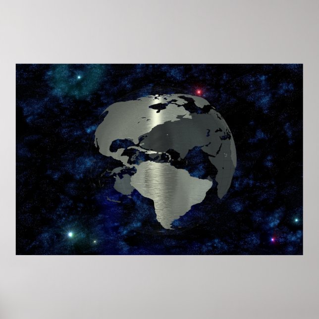 Poster Metal Earth (Devant)