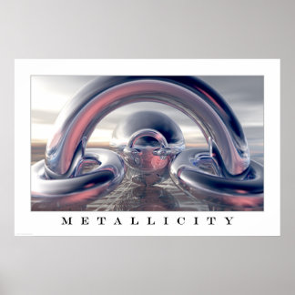 Poster Métallicité